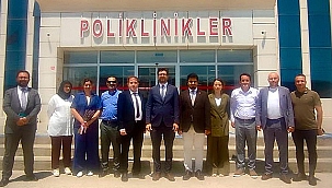 ÇANAKKALE SAĞLIK MÜDÜRÜ HASTANEDE HİZMETLERİ DENETLEDİ