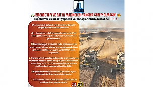  ÇANAKKALE VALİLİĞİNDEN YANGIN UYARISI!