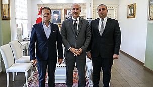 DOĞANLAR MOBİLYA'DAN VALİ TORAMAN'A ZİYARET