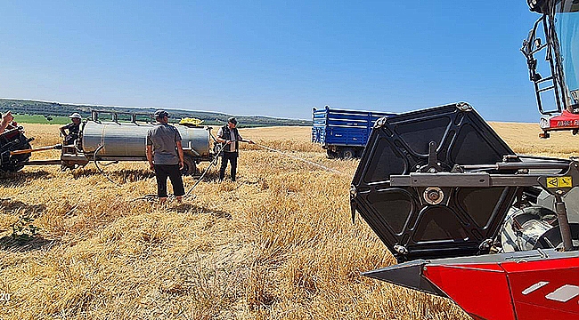 HASAT DÖNEMİNDE YANGIN TEDBİRLERİNE SIKI TAKİP