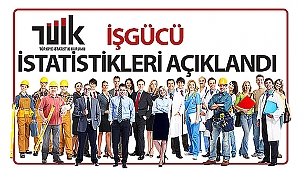  İŞGÜCÜ İSTATİSTİKLERİ AÇIKLANDI