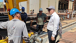 TERSANE FAALİYETLERİ YERİNDE İNCELENDİ