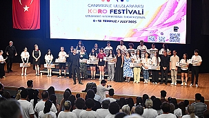 8. ÇANAKKALE ULUSLARARASI KORO FESTİVALİ BAŞLADI