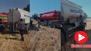 AKÇANSA'DAN ÇANAKKALE'DEKİ YANGINLARIN SÖNDÜRÜLMESİNE DESTEK