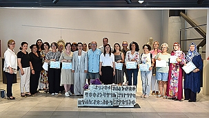 "ATIK CAM GERİ DÖNÜŞÜM ATÖLYESİ" DÖNEM SONU SERGİSİ ZİYARETE AÇILDI