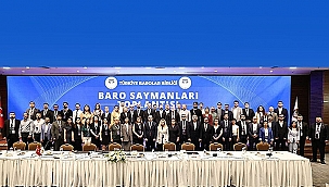 BARO SAYMANLARI TOPLANTISI TÜRKİYE BAROLAR BİRLİĞİ'NDE GERÇEKLEŞTİ