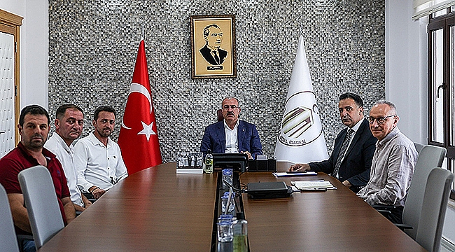 BAYRAMİÇ HEYETİNDEN VALİ TORAMAN'A ZİYARET