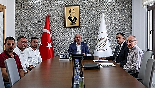 BAYRAMİÇ HEYETİNDEN VALİ TORAMAN'A ZİYARET