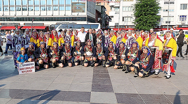 ÇAN BELEDİYESİ'NDEN KAHOT EKİBİNE TEBRİK