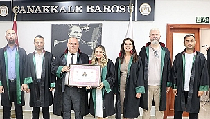 ÇANAKKALE BAROSU'NDA YENİ BİR AVUKAT DAHA