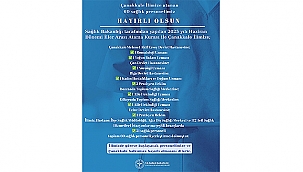 ÇANAKKALE'YE 2025 YILI HAZİRAN DÖNEMİ SAĞLIK PERSONELİ ATAMALARI YAPILDI