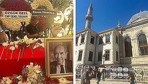 CHP'Lİ HEYET ALTAN ÖYMEN'İ SON YOLCULUĞUNA UĞURLADI