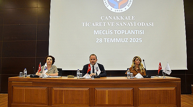  ÇTSO TEMMUZ AYI MECLİSİNDE GÜNDEM: YANGINLAR, TERÖRLE MÜCADELE VE EKONOMİ