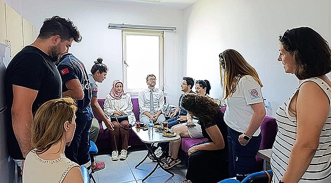 GÖKÇEADA 112 ACİL SAĞLIK HİZMETLERİ İSTASYONUNA ZİYARET
