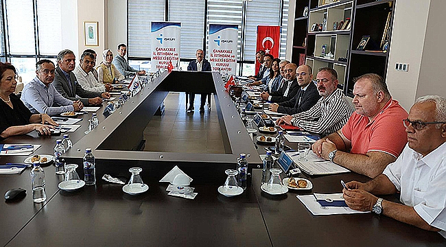 İSTİHDAM VE MESLEKİ EĞİTİM KURULU TEMMUZ AYI TOPLANTISI GERÇEKLEŞTİRİLDİ