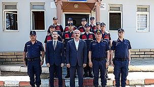 KALKIM JANDARMA KARAKOLUNA VALİLİK ZİYARETİ