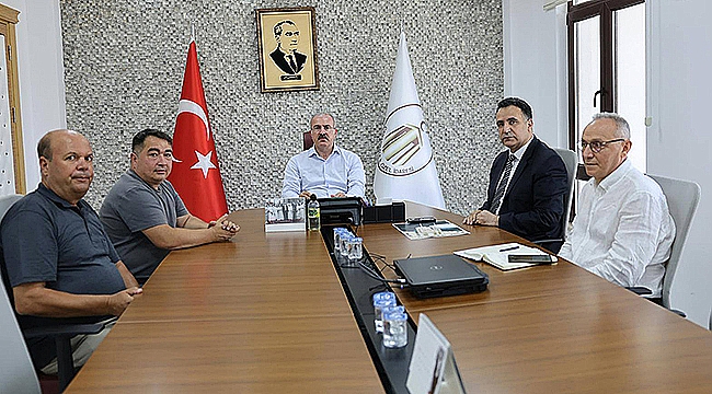 KÖY MUHTARLARINDAN VALİ TORAMAN'A ZİYARET