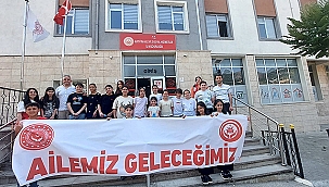 ÖĞRENCİLERDEN SOSYAL HİZMET MERKEZLERİNE ZİYARET