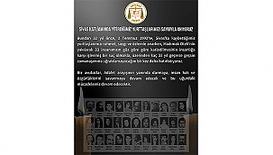 "SİVAS KATLİAMINI UNUTMADIK, UNUTTURMAYACAĞIZ"