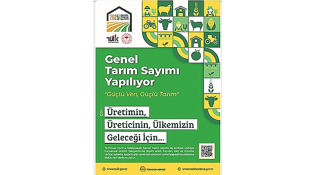 TARIM SAYIMI BAŞLADI