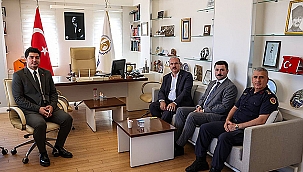 TORAMAN'DAN KÜÇÜKKUYU BELEDİYESİNE ZİYARET