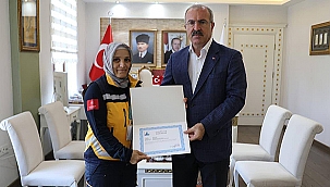 VALİ TORAMAN'DAN HAYAT KURTARAN ATT'YE BAŞARI BELGESİ