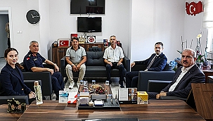 VALİ TORAMAN'DAN KALKIM BELEDİYESİNE ZİYARET