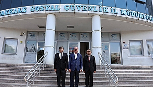 VALİ TORAMANDAN KAMU KURUMLARINA ZİYARET