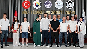 ZAFER PARTİSİ BİGA İLÇE YÖNETİMİNDEN BİGA TSO'YA ZİYARET