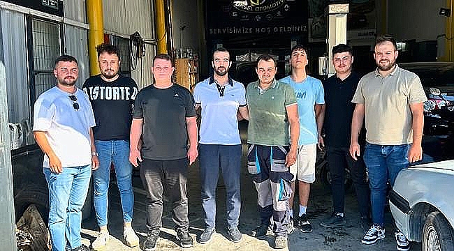 AK GENÇLİK'TEN ÇAN ESNAFINA ZİYARET