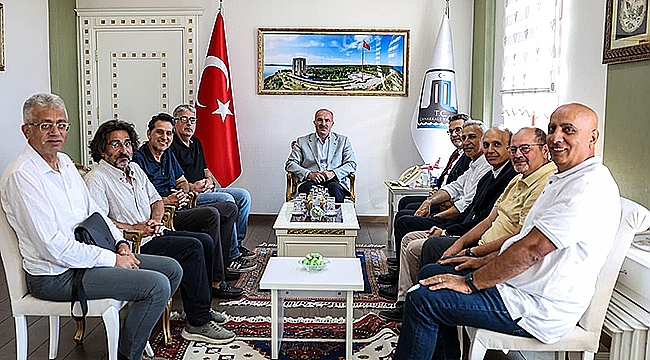 ARKEOLOJİK KAZI BAŞKANLARINDAN VALİ TORAMAN'A ZİYARET