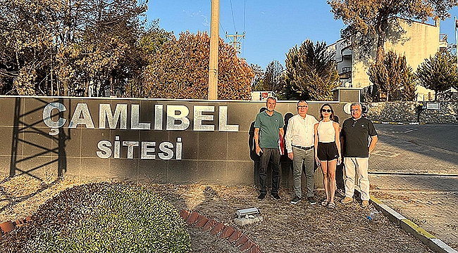  BAŞKAN ARSLAN'DAN YANGIN BÖLGESİNE GEÇMİŞ OLSUN ZİYARETİ