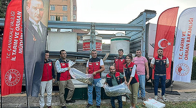 ÇANAKKALE'DE BARAJ VE GÖLLER BALIKLANDI