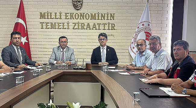 ÇANAKKALE'DE TARIMSAL ÜRETİM PROJELERİ MASAYA YATIRILDI