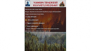 ÇANAKKALE VALİLİĞİNDEN YANGIN UYARISI!