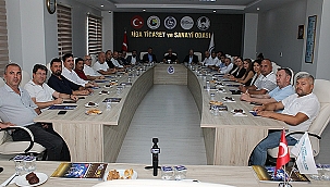 CHP HEYETİNDEN BİGA TİCARET VE SANAYİ ODASI'NA ZİYARET