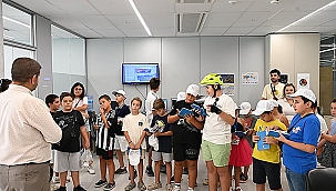 ÇOCUK MECLİSİ ÜYELERİNDEN BELEDİYE ZİYARETİ