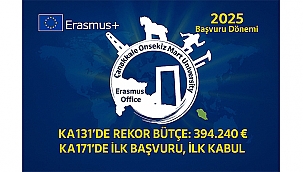 ÇOMÜ İKİ ÖNEMLİ BAŞARIYA İMZA ATTI!