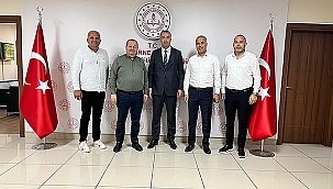  EDİRNE İL MİLLİ EĞİTİM MÜDÜRÜ FERHAT YILMAZ'A ZİYARET