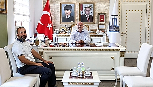 EĞİTİM BİR-SEN ŞUBE BAŞKANI RESUL CAN'DAN VALİ TORAMAN'A ZİYARET