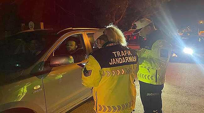 JANDARMADAN ALKOL VE UYUŞTURUCU DENETİMİ
