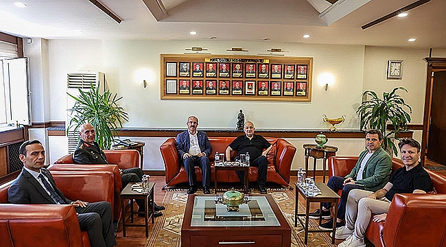 KOLORDU KOMUTANINA HAYIRLI OLSUN ZİYARET