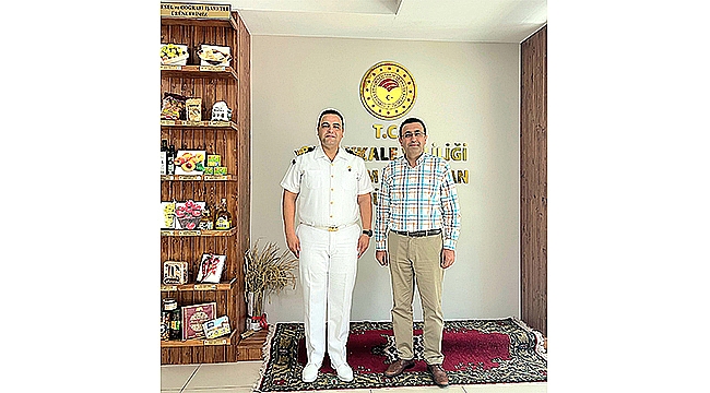 KOMUTAN VE BAŞKANDAN İL TARIM MÜDÜRLÜĞÜNE ZİYARET