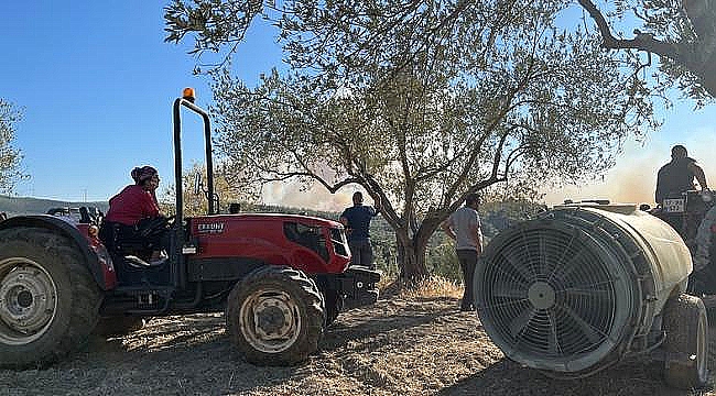 KÖYLÜ TEK YÜREK OLDU