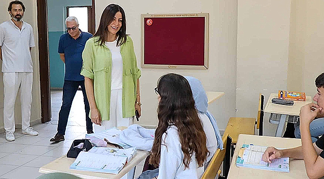 MİNE HAYTA'DAN İMAM HATİP LİSESİNE ZİYARET