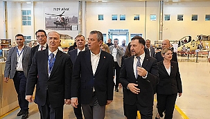 ÖZGÜR CEYLAN, GENEL BAŞKAN ÖZGÜR ÖZEL İLE TUSAŞ'TA