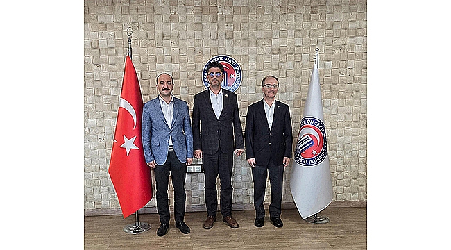 REKTÖR ERENOĞLU'NA GMKA'DAN GEÇMİŞ OLSUN ZİYARETİ