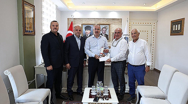 SEMERCİ VE BERABERİNDEKİ HEYETTEN VALİ TORAMAN'A ZİYARET