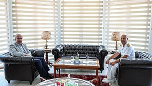 TORAMAN'DAN GARNİZON KOMUTANINA ZİYARET