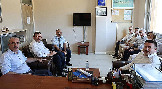 TORAMAN'DAN GÖKÇEADA HAVALİMANI'NA ZİYARET